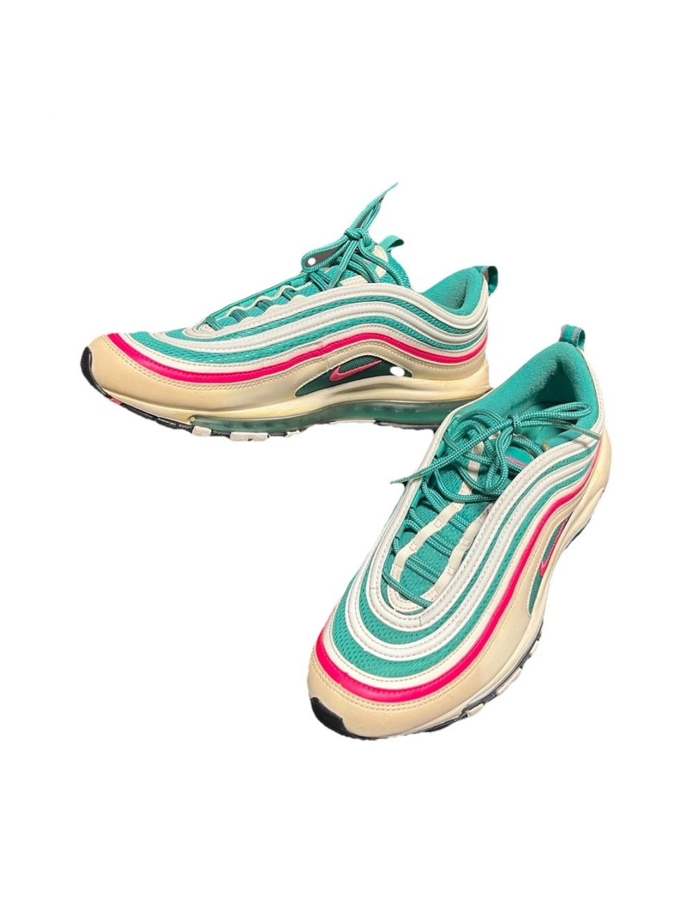 Nike Women’s Air Max 97 in Teal, Pink & Cream